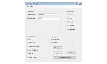 MessageBox Maker for Windows - Download it from Habererciyes for free